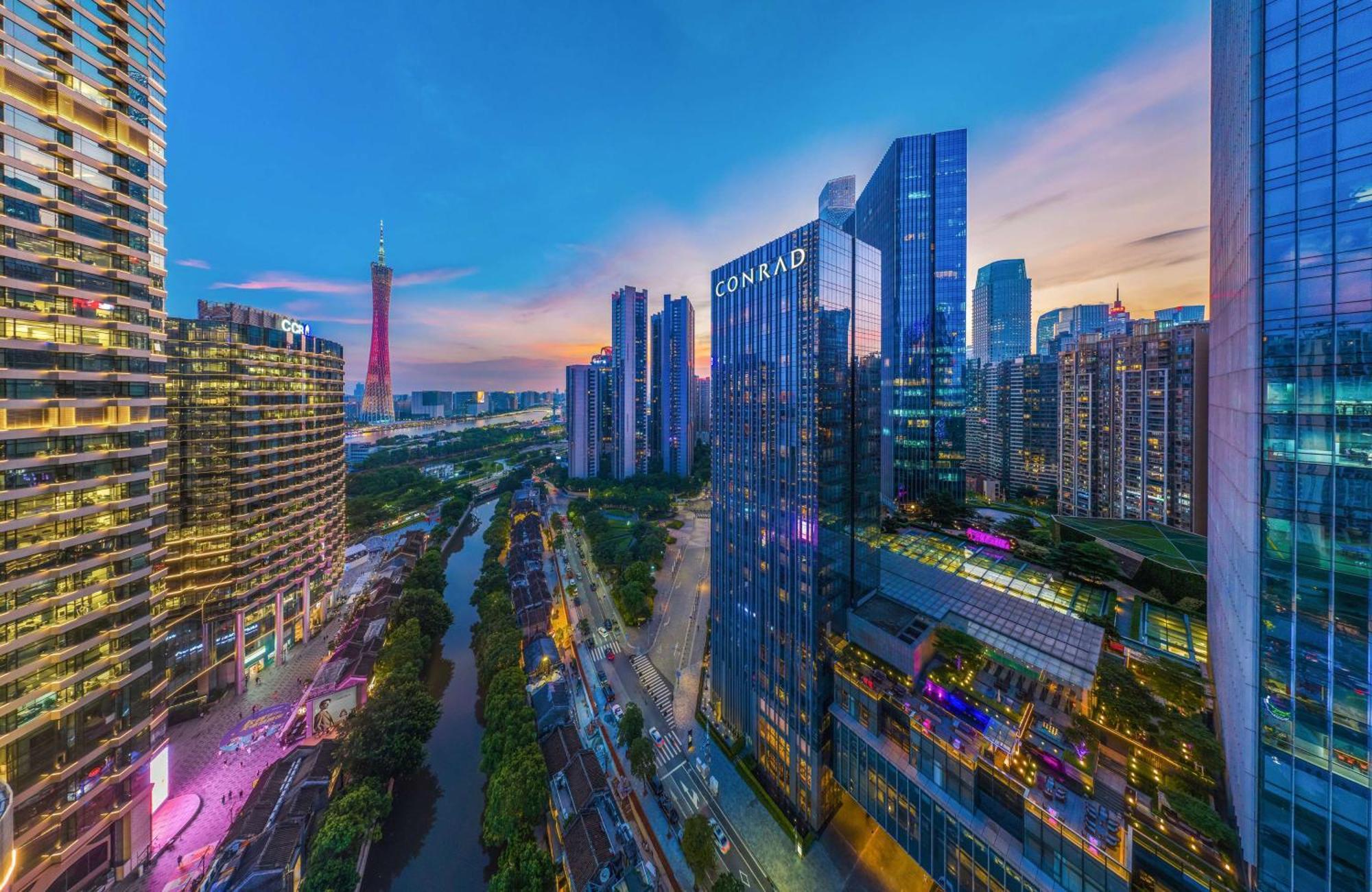 Conrad Guangzhou Hotell Eksteriør bilde
