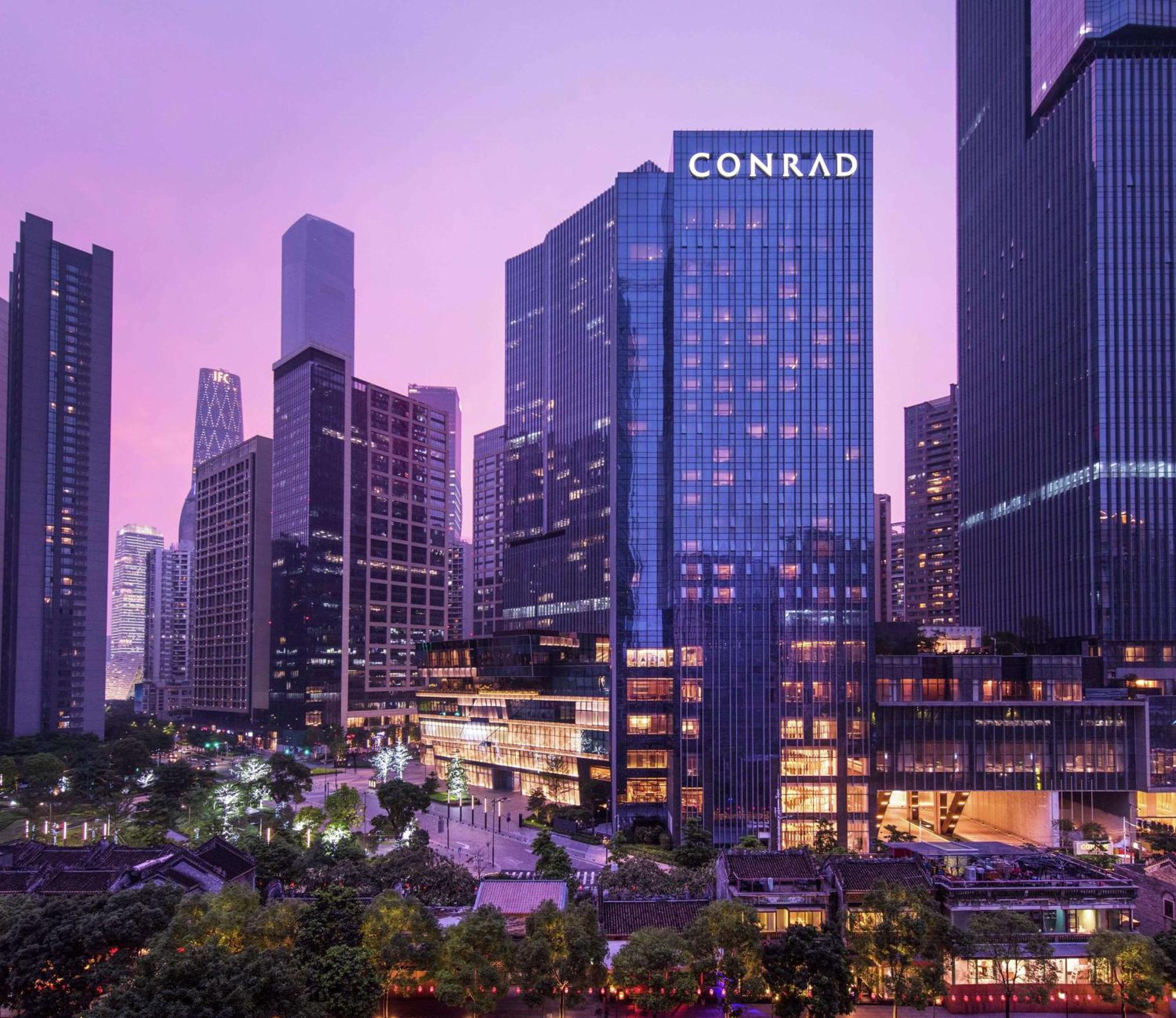 Conrad Guangzhou Hotell Eksteriør bilde