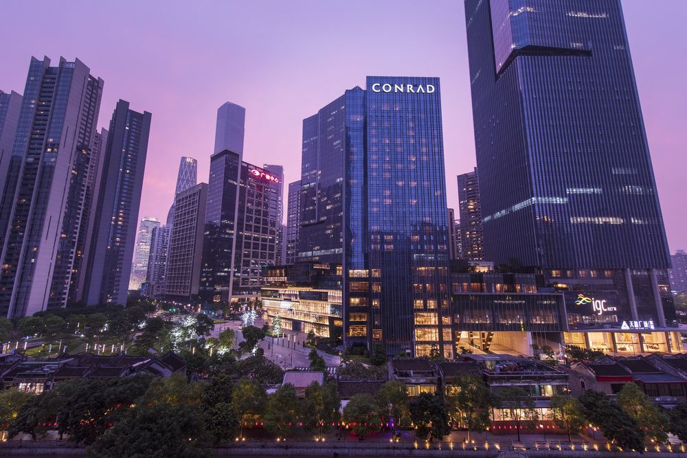 Conrad Guangzhou Hotell Eksteriør bilde